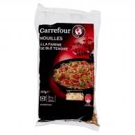 Nouilles farine de blé tendre Carrefour