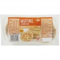 Muffins complets Carrefour