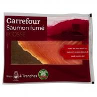 Saumon fumé Ecosse Carrefour