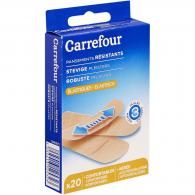 Pansements résistants 3 tailles Carrefour