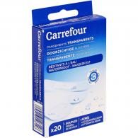 Pansements transparents Waterproof Carrefour