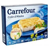 Plat cuisiné colin d’Alaska à la bordelaise Carrefour