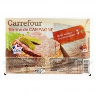 Terrine de campagne Carrefour