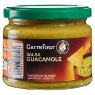 Sauce salsa guacamole Carrefour