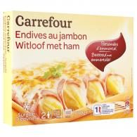 Plat cuisiné endives au jambon Carrefour