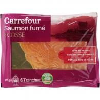 Saumon fumé Ecosse Carrefour