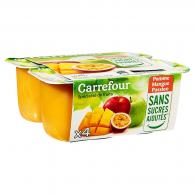 Compotes pomme mangue passion Carrefour