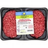 Steaks hachés pur bœuf 15% MG Filière Qualité Carrefour