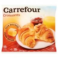 Croissants pur beurre Carrefour