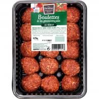 Boulettes au bœuf à la provençale Carrefour