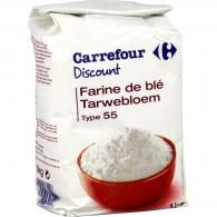 Farine de blé type 55 Carrefour Discount