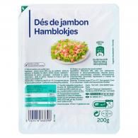 Dés de jambon cuit