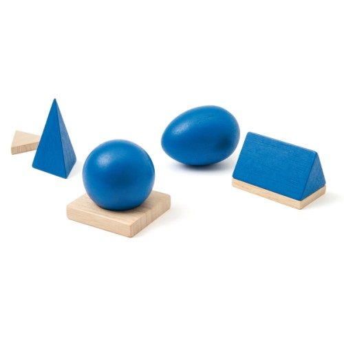 Solides géométriques Ateliers Montessori