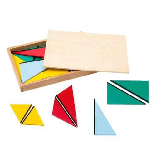 Triangles constructeurs Ateliers Montessori