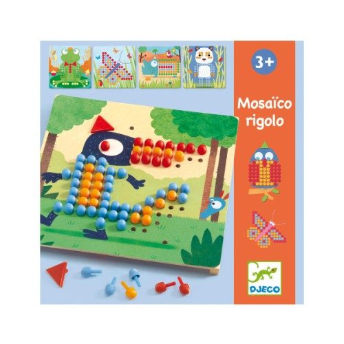 Jeu éducatif mosaïco rigolo