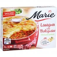 Plat cuisiné lasagne à la Bolognaise Marie