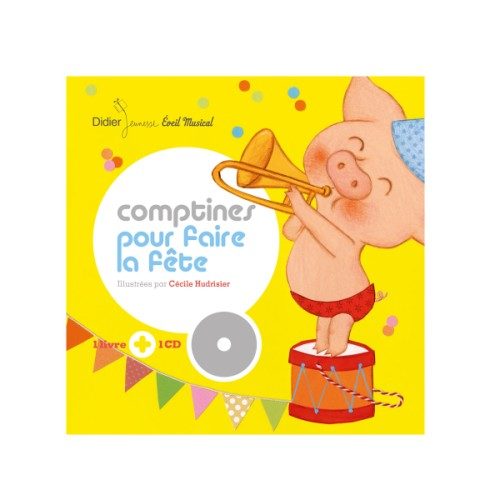 Livre-CD Comptines pour faire la fête