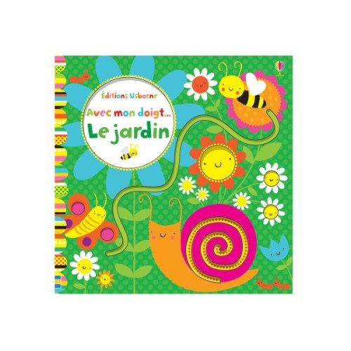 Livre Avec mon doigt… Le jardin