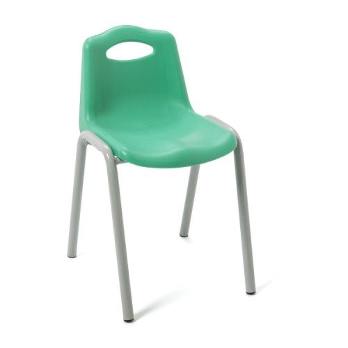 Chaise d’écolier assise 35 cm vert