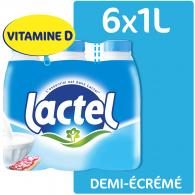 Lait demi-écrémé Lactel