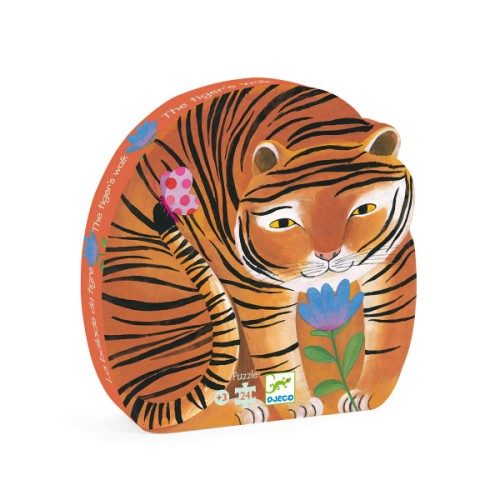 Puzzle La balade du tigre 24 pièces