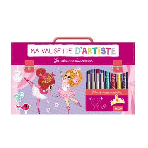 Livre Je crée mes danseuses Ma valisette d’artiste