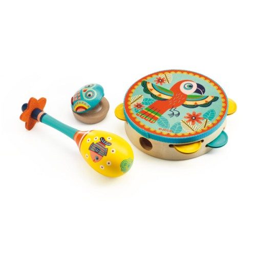 Set 3 instruments de musique