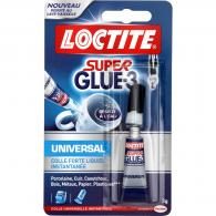 Colle Super Glue-3 Universal Loctite