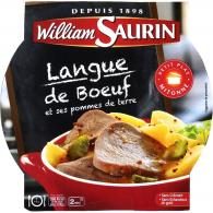 Plat cuisiné langue de bœuf pomme de terre William Saurin