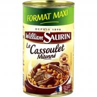 Plat cuisiné cassoulet mitonné William Saurin