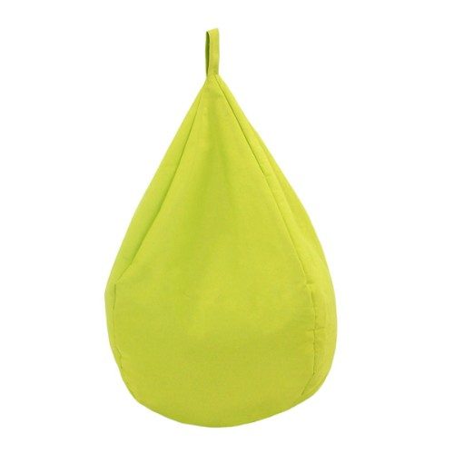 Pouf poire berlingot vert anis