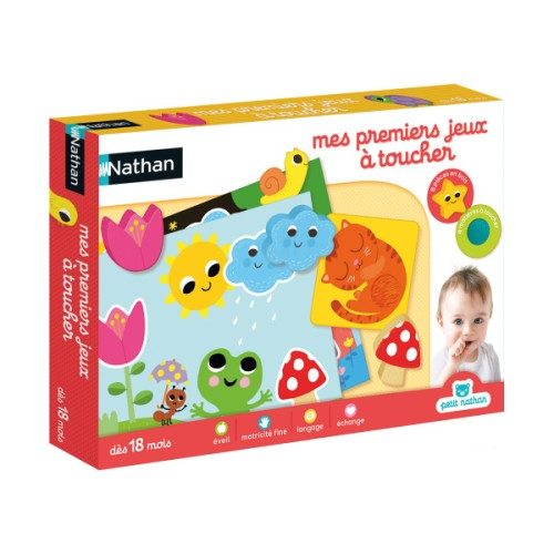Coffret premiers jeux à toucher