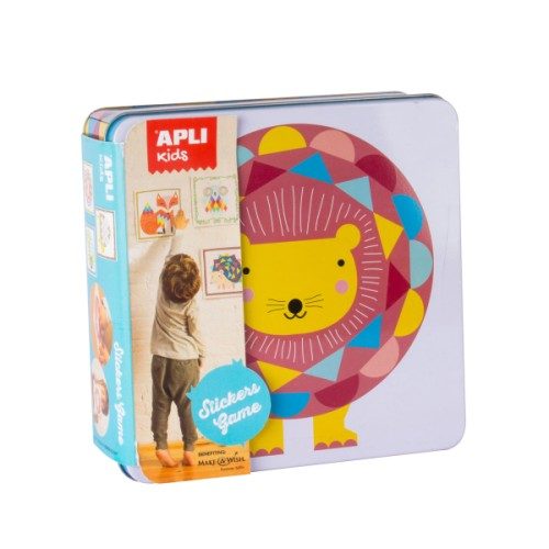 Coffret gommettes Mes 1ères créations Lion