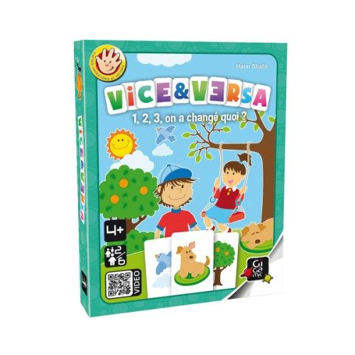 Jeu de cartes Vice et versa