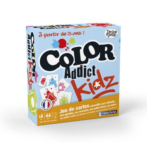 Jeu de cartes Color addict kidz