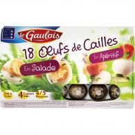 Œufs de caille Le Gaulois