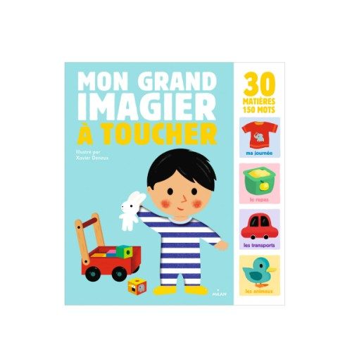 Livre Mon grand imagier à toucher