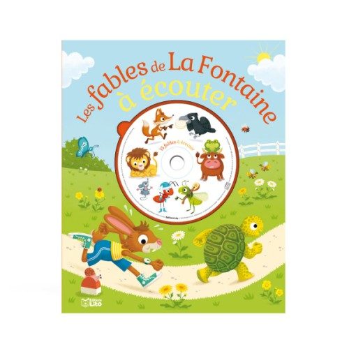Livre-CD Les fables de la Fontaine à écouter