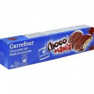 Biscuits chocolat lait Carrefour