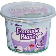 Fromage blanc 0% MG Carrefour