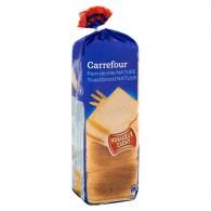 Pain de mie nature Carrefour