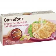 Crêpes jambon fromage Carrefour