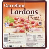 Lardons fumés Carrefour