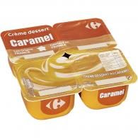 Crèmes dessert au caramel Carrefour