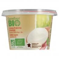 Crème fraîche bio épaisse Carrefour Bio
