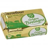 Beurre demi-sel Carrefour