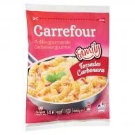 Plat cuisiné torsades carbonara Carrefour