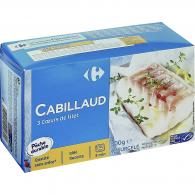 Cœurs filet de cabillaud Carrefour