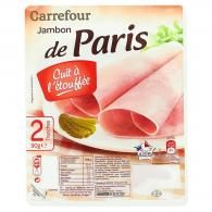 Jambon de Paris cuit à l’étouffée Carrefour