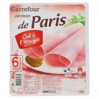 Jambon Paris cuit à l’étouffée Carrefour